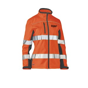 Swanbury Penglase Taped Hi-Vis Softshell Jacket