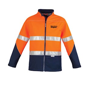 Swanbury Penglase Waterproof Hi-Vis Softshell Jacket