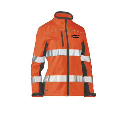 Swanbury Penglase Taped Hi-Vis Softshell Jacket