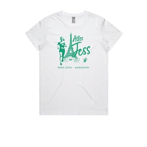 Allez Jess Paris 2024 T-Shirt - Ladies