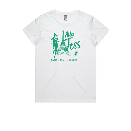 Allez Jess Paris 2024 T-Shirt - Ladies
