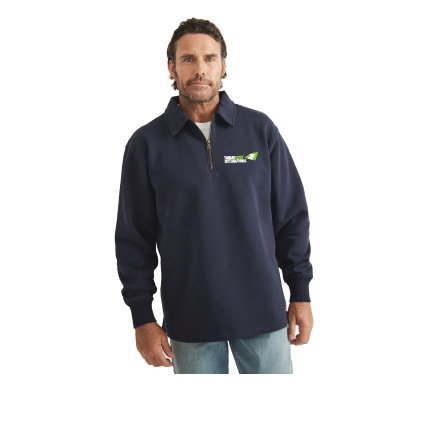 TFI Feedlot Mens Quarter Zip Jumper - Kyneton