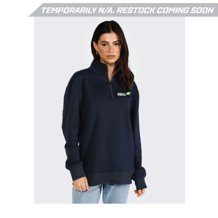 TFI Unisex Quarter Zip - Navy