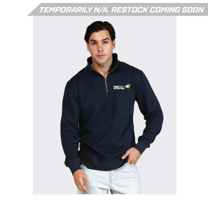 TFI Unisex Quarter Zip - Navy