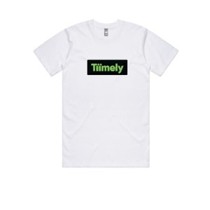 Tiimely Block Cotton Tee