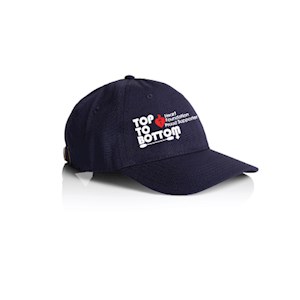 Top To Bottom Navy Cap