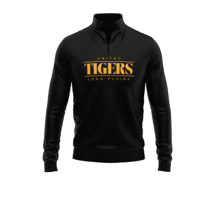 United FC Qtr Zip - Black