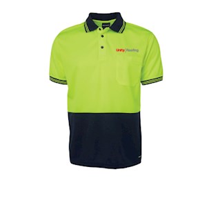 Unity Roofing Traditional Hi-Vis SS Polo 