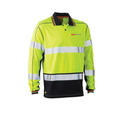 Unity Roofing LS Mesh Polo