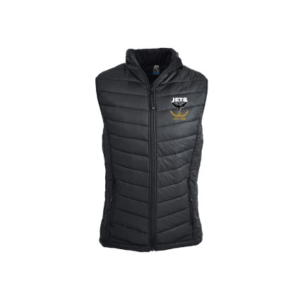 Unley Jets Puffer Vest - 50 Years