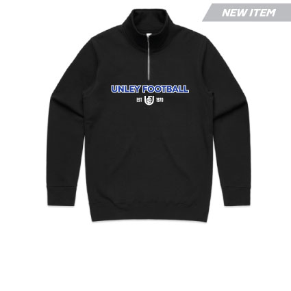 Unley Jets FC Quarter Zip Jumper