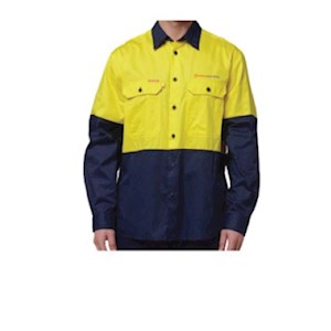 Urban Services Hi-Vis 2 Tone Vented Cotton Shirt