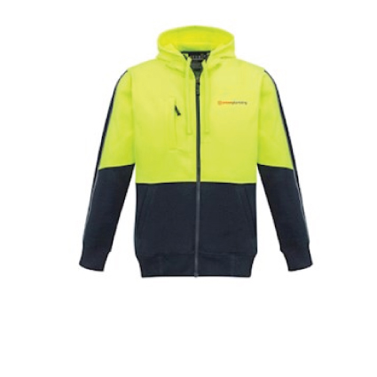 Urban Services Hi Vis Full Zip Hoodie