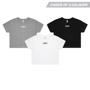 V2FIT Classic Womans Crop Tee