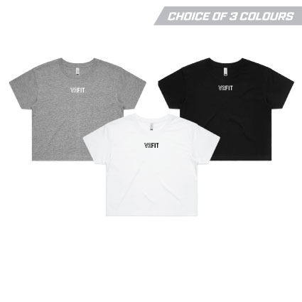 V2FIT Classic Womans Crop Tee