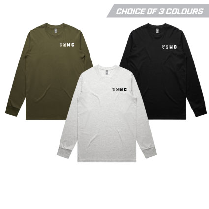 V2WC Mens Long Sleeve Tee