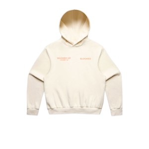 Washed Up Clothing Ecru Hoodie
