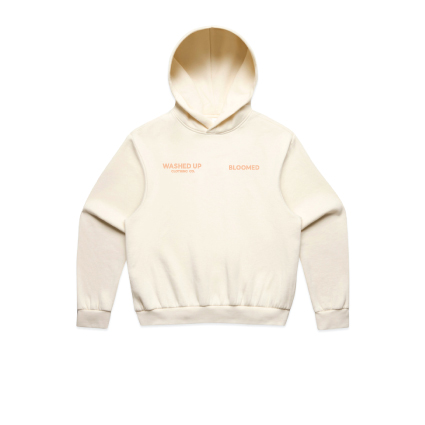 Washed Up Clothing Ecru Hoodie