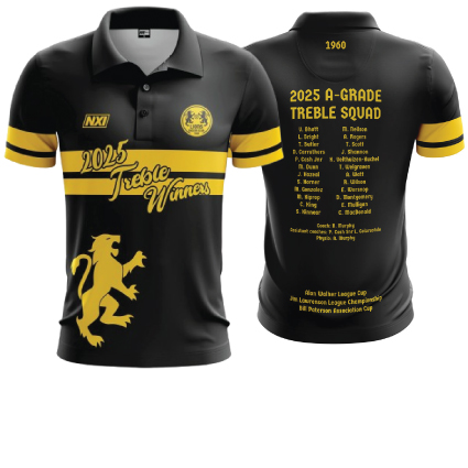 Lions SC A Grade Treble Premiers Polo