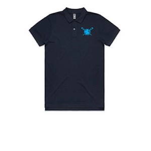 Wilderness Rowing Supporters Mens Polo - Navy