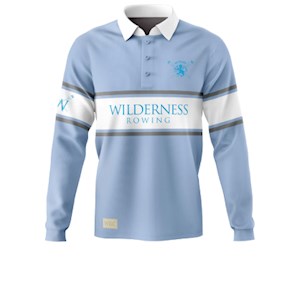 Wilderness Rowing Supported Vintage Style Rugby Jumper