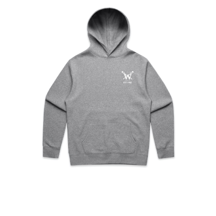 Wilderness Rowing Supporters Relax Hoodie - Grey Marle