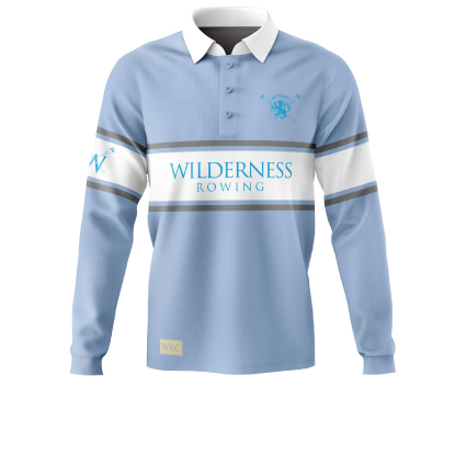 Wilderness Rowing Supported Vintage Style Rugby Jumper
