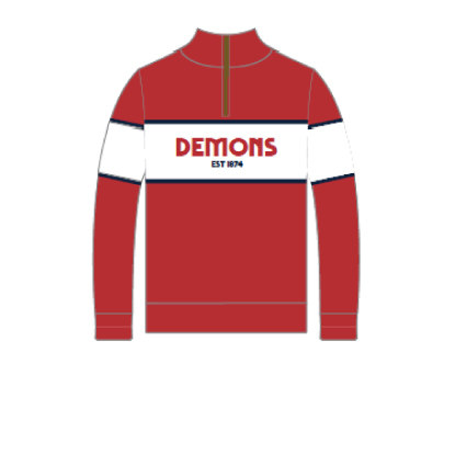 Willunga FC Panel Quarter Zip Jumper