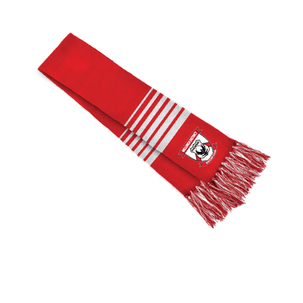 Willunga District Soccer Club Scarf- Red