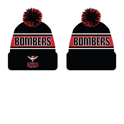 Wirrulla Bombers FNC Custom Knit Beanie