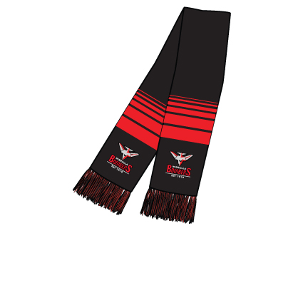 Wirrulla Bombers FNC Scarf