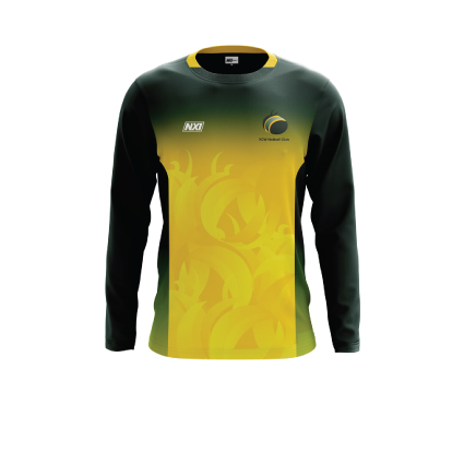 YCW Netball Long Sleeve Game Day Tee